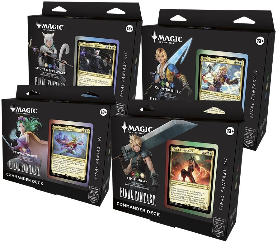 Image for FINAL FANTASY Commander Deck Display [Commander: FINAL FANTASY]