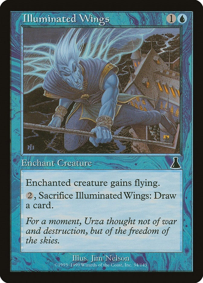 Image for Illuminated Wings (34) [Urza's Destiny]