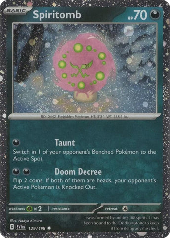 Spiritomb (129/198) [SV: Scarlet & Violet Promo Cards]