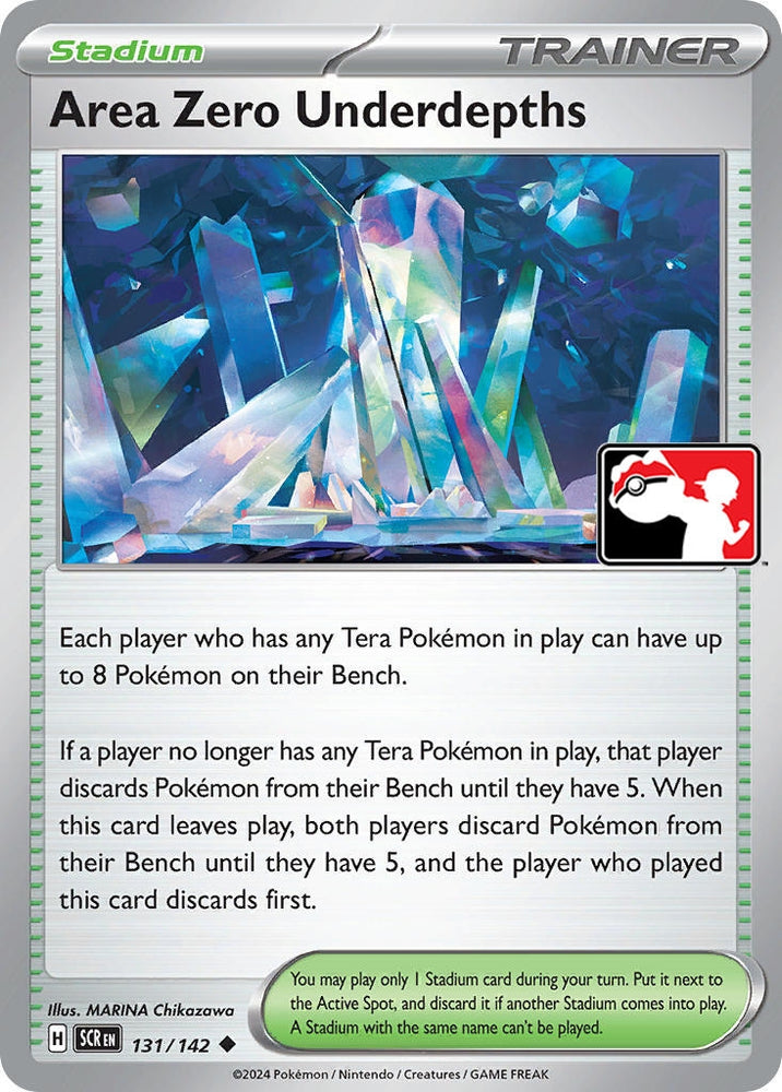 Area Zero Underdepths (131/142) [Prize Pack Series Cards]