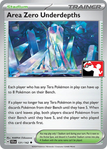 Area Zero Underdepths (131/142) [Prize Pack Series Cards]