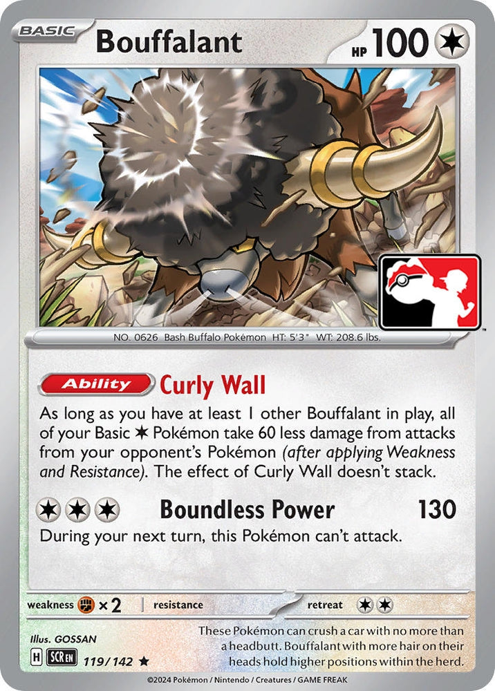 Bouffalant (119/142) [Prize Pack Series Cards]