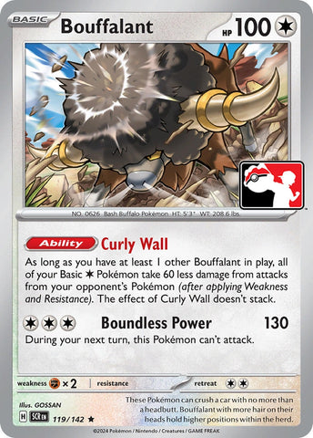 Bouffalant (119/142) [Prize Pack Series Cards]
