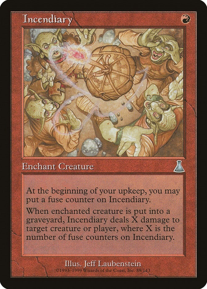 Image for Incendiary (89) [Urza's Destiny]