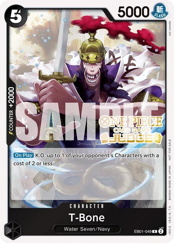 Image for T-Bone (Judge Pack Vol. 5) (EB01-049) - One Piece Card Game