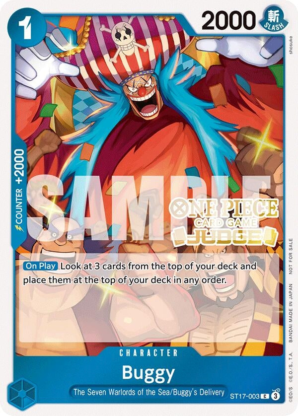 Buggy (Judge Pack Vol. 5) (ST17-003) (One Piece Promotion Cards)