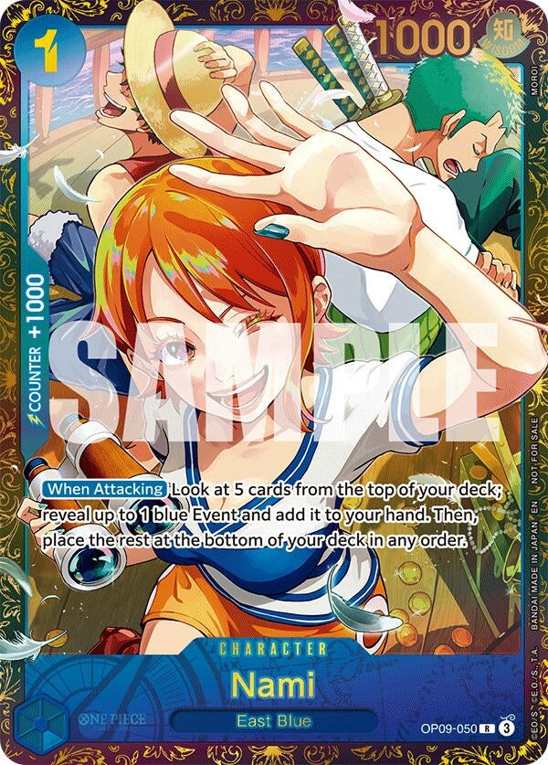 Nami (Championship 25-26 Regionals Season 1) (OP09-050) (One Piece Promotion Cards)