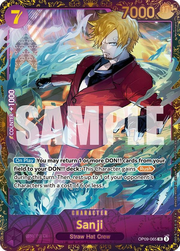 Image for Sanji (Championship 25-26 Regionals Season 1) (OP09-065) - One Piece Card Game