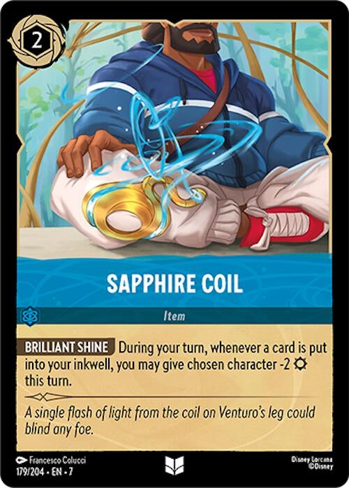 Image for Sapphire Coil (179/204) [Archazia's Island]