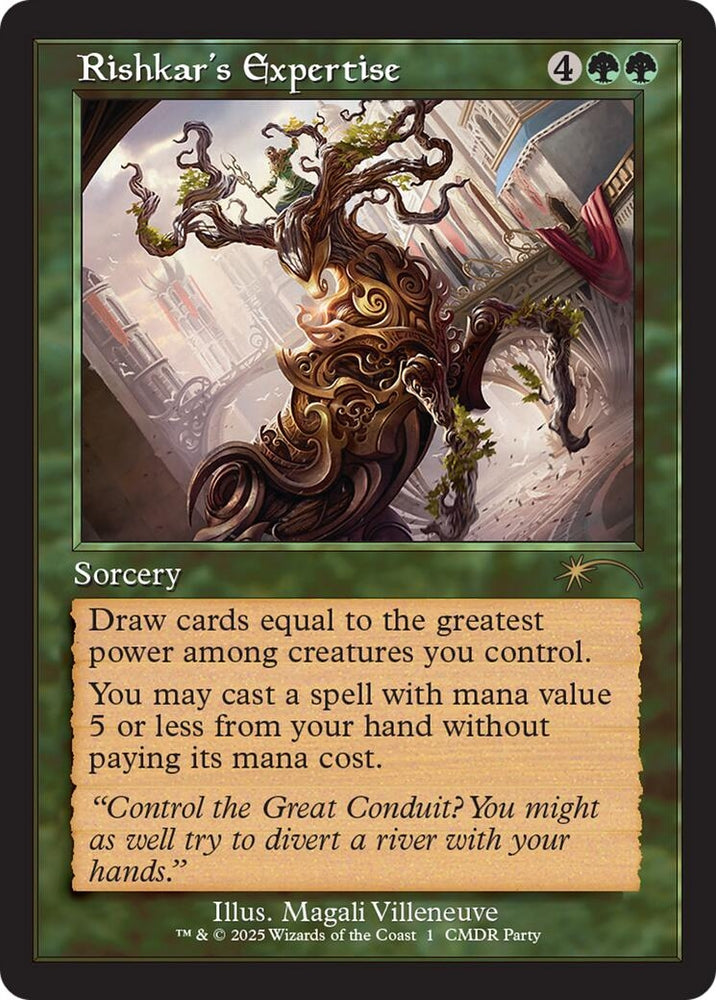 Image for Rishkar's Expertise (Retro Frame) (1) - Magic: The Gathering