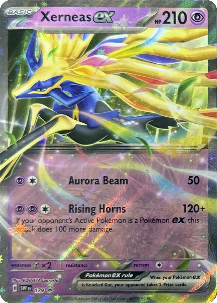 Image for Xerneas ex (179) [SV: Scarlet & Violet Promo Cards]