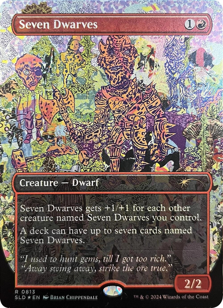 Image for Seven Dwarves (0813) (813) - Magic: The Gathering