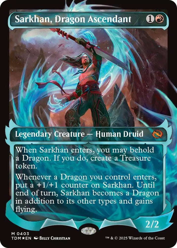 Image for Sarkhan, Dragon Ascendant (0403) (Showcase) (403) [Tarkir: Dragonstorm]