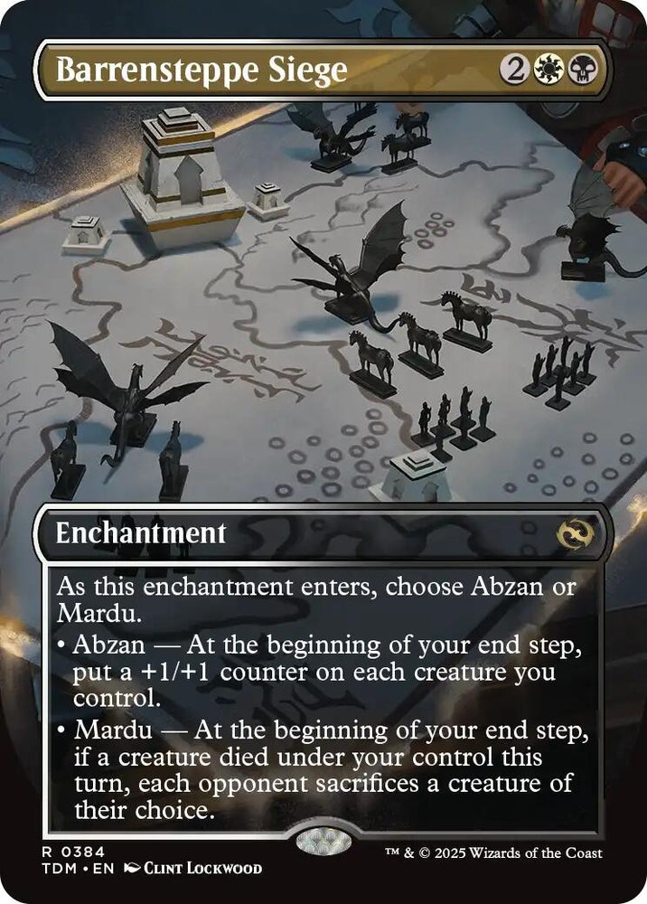 Image for Barrensteppe Siege (Borderless) (384) [Tarkir: Dragonstorm]