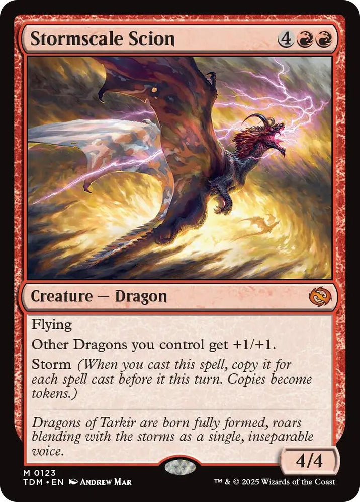 Image for Stormscale Scion (123) [Tarkir: Dragonstorm]
