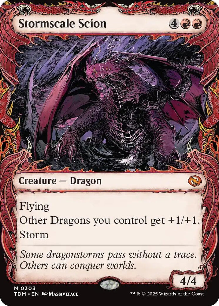 Image for Stormscale Scion (Showcase) (303) [Tarkir: Dragonstorm]