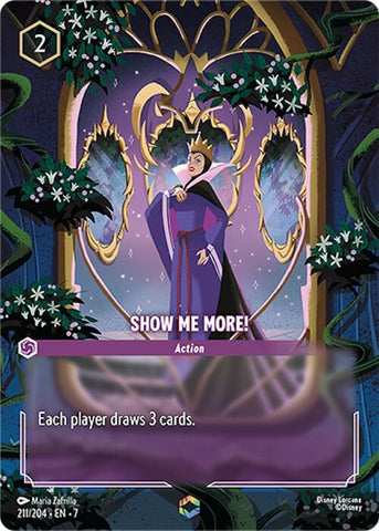 Image for Show Me More! (Enchanted) (211/204) - Disney Lorcana