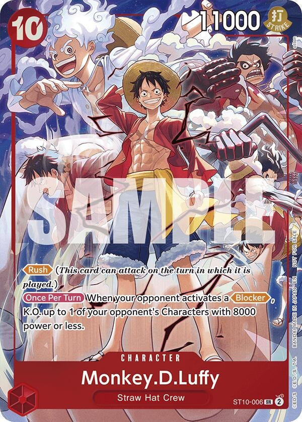 Monkey.D.Luffy (One Piece Day Dallas 2025) (ST10-006) (One Piece Promotion Cards)