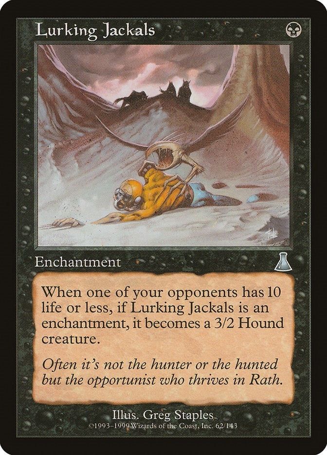Image for Lurking Jackals (62) [Urza's Destiny]