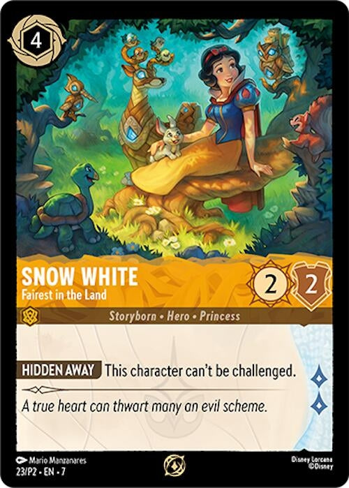 Image for Snow White - Fairest in the Land (23) - Disney Lorcana