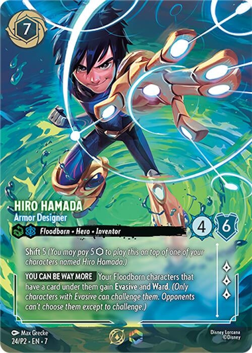 Image for Hiro Hamada - Armor Designer (Store Championship) (24) [Disney Lorcana Promo Cards] - Disney Lorcana