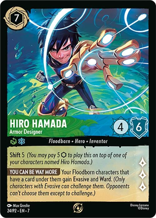 Image for Hiro Hamada - Armor Designer (Store Championship Participant) (24) [Disney Lorcana Promo Cards] - Disney Lorcana