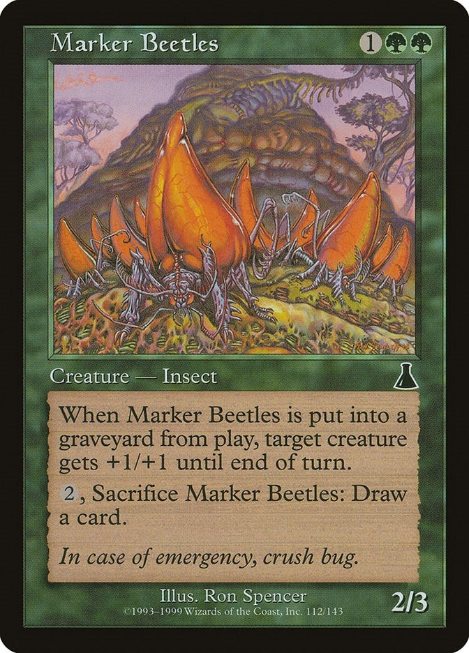 Image for Marker Beetles (112) [Urza's Destiny]