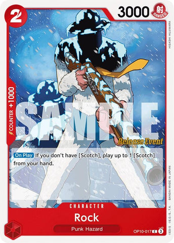 Image for Rock (OP10-017) - One Piece Card Game