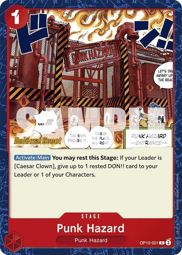 Image for Punk Hazard (OP10-021) - One Piece Card Game