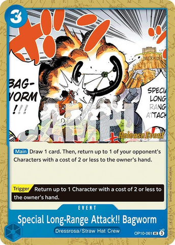 Image for Special Long-Range Attack!! Bagworm (OP10-061) - One Piece Card Game