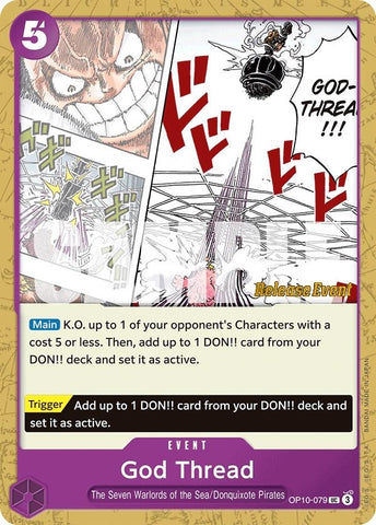 God Thread (OP10-079) (OP10 RE)