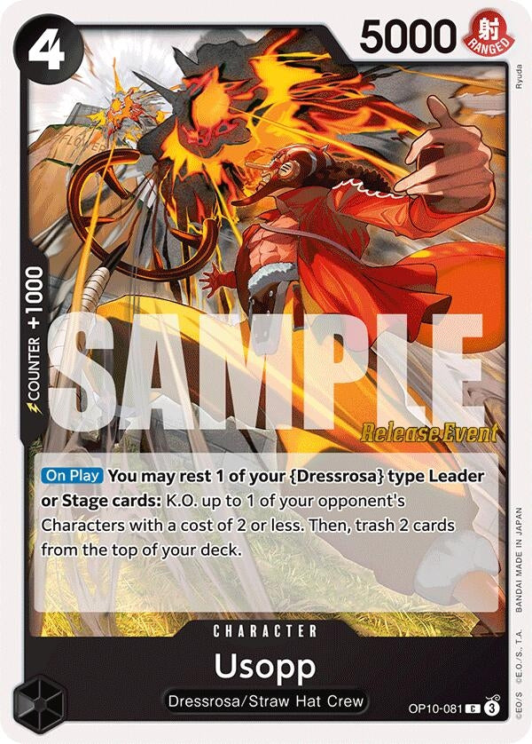 Image for Usopp (081) (OP10-081) - One Piece Card Game