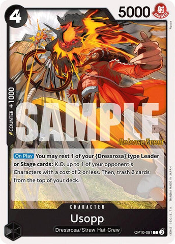Image for Usopp (081) (OP10-081) - One Piece Card Game