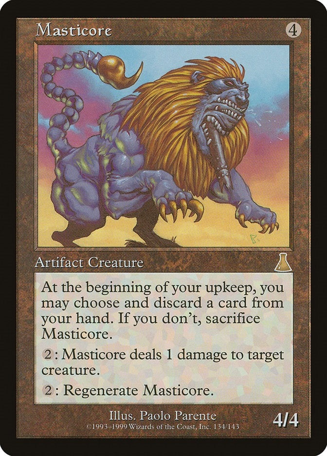 Image for Masticore (134) [Urza's Destiny]