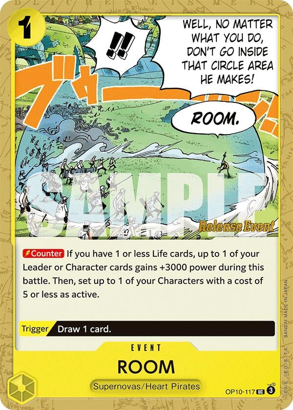 Image for ROOM (OP10-117) - One Piece Card Game