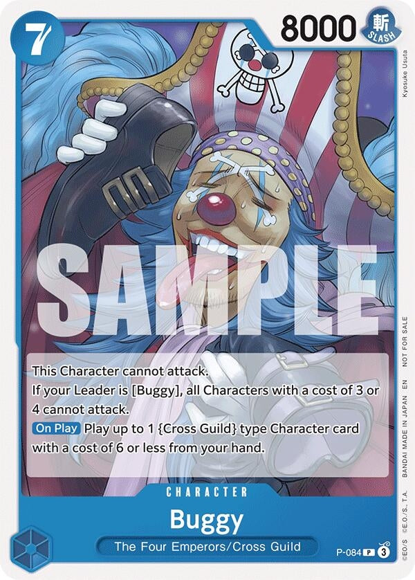 Buggy (OP10 Release Event) (P-084) (One Piece Promotion Cards)