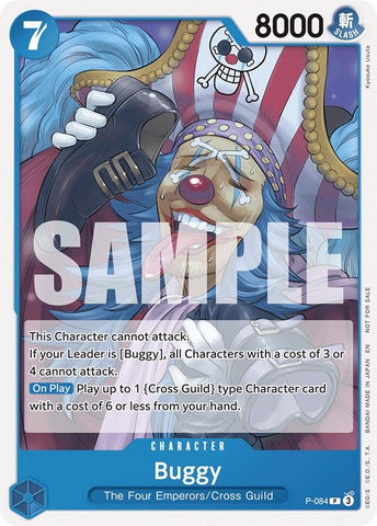 Buggy (OP10 Release Event) (P-084) (One Piece Promotion Cards)