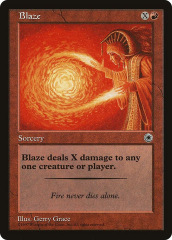 Image for Blaze (Flavor Text) [Portal]