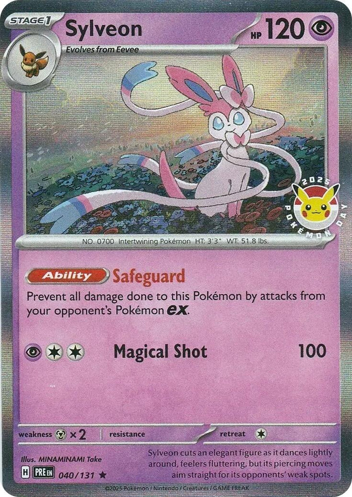Image for Sylveon - 040/131 (Pokemon Day) (040/131) - Pokemon