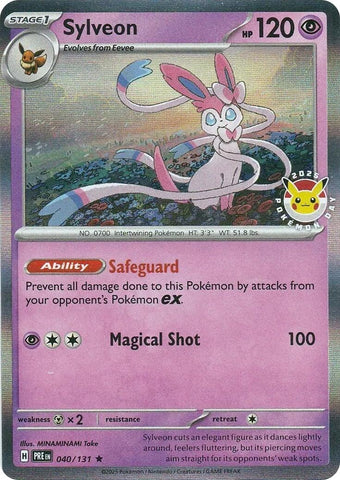 Image for Sylveon - 040/131 (Pokemon Day) (040/131) - Pokemon