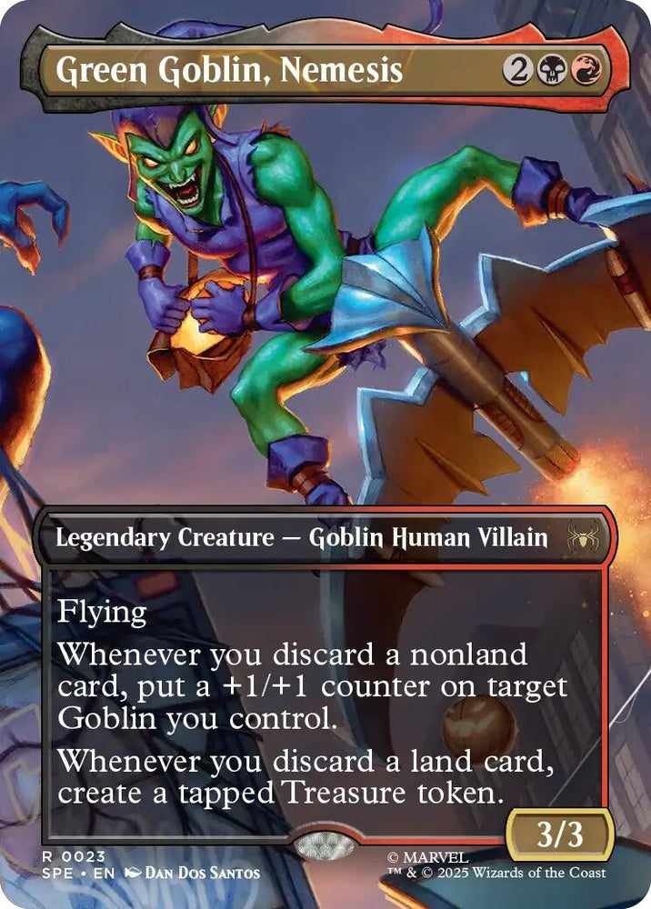 Image for Green Goblin, Nemesis (Borderless) (23) [SPE, MAR]