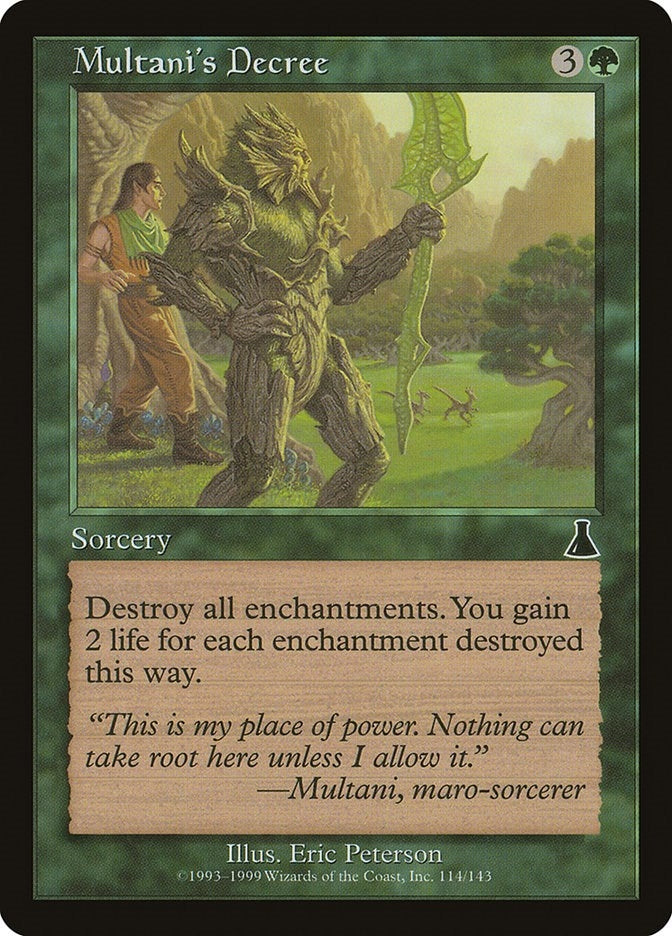 Image for Multani's Decree (114) [Urza's Destiny]