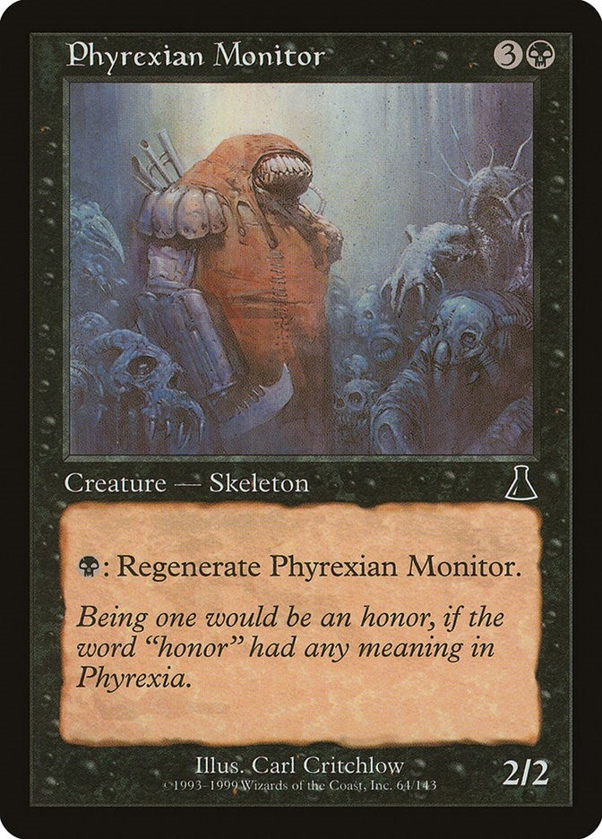 Image for Phyrexian Monitor (64) [Urza's Destiny]
