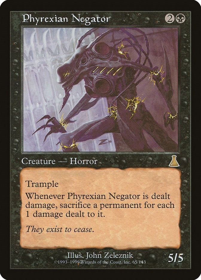 Image for Phyrexian Negator (65) [Urza's Destiny]