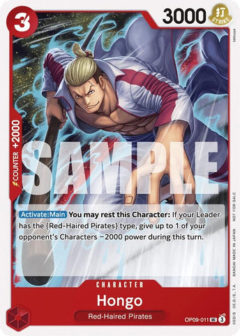 Hongo (Tournament Pack 2025 Vol. 2) (OP09-011) (One Piece Promotion Cards)