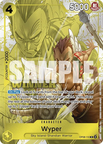 Image for Wyper (Winner Pack 2025 Vol. 2) (OP08-110) - One Piece Card Game