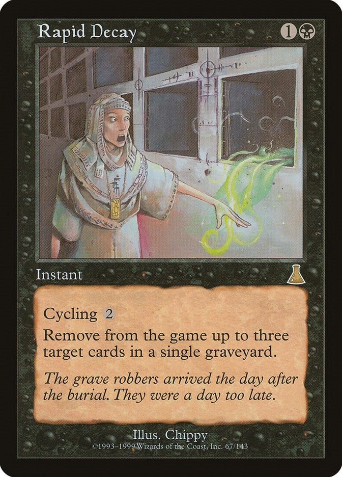 Image for Rapid Decay (67) [Urza's Destiny]