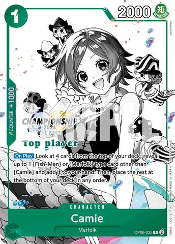 Camie (Championship 2024 Top Player Pack Vol. 2) (OP06-025) (One Piece Promotion Cards)