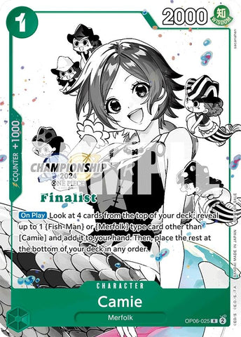 Camie (Championship 2024 Finalist Card Set Vol. 2) (OP06-025) (One Piece Promotion Cards)