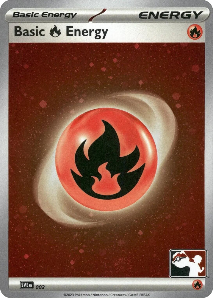 Basic Fire Energy (Cosmo Holo) (10) [Prize Pack Series Cards]